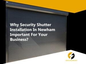 Security Shutter Installation In Newham