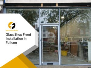 Glass Shop Front Installation in Fulham