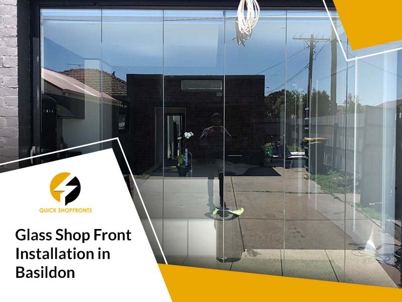 Glass Shop Front Installation in Basildon