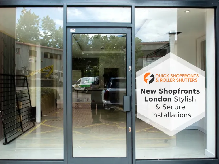 New Shopfronts London – Stylish & Secure Installations