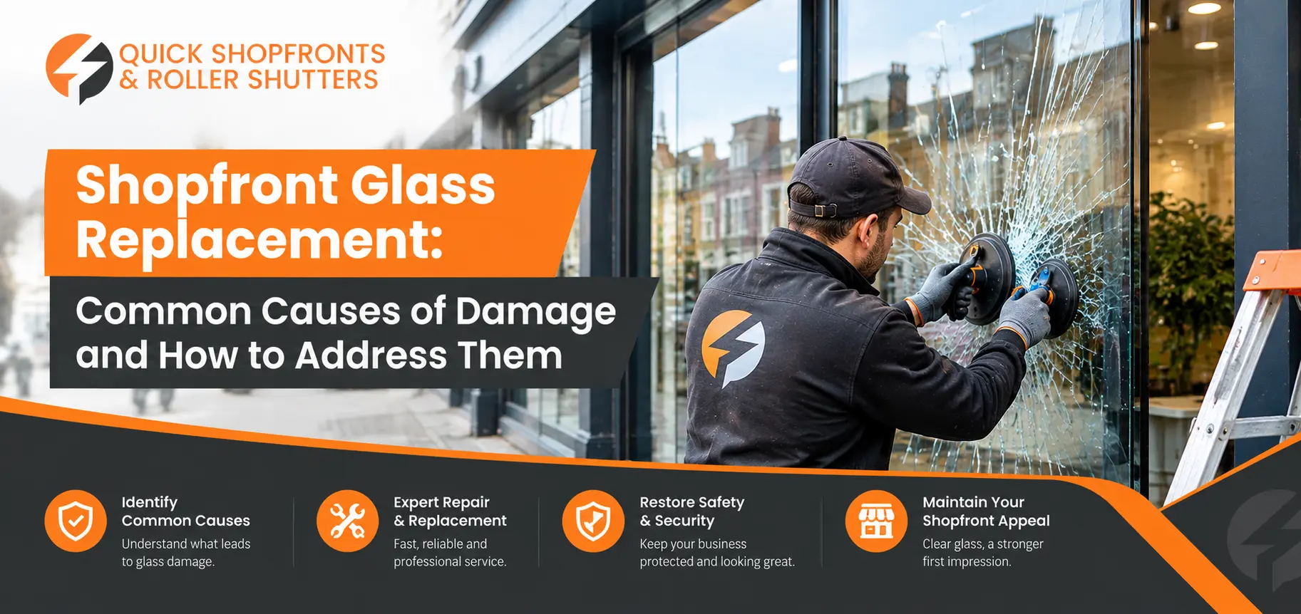 shop front glass replacement